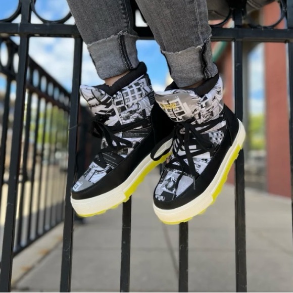 Cougar Wink Nylon Boot- Black/Collage -M - Picture 2 of 8